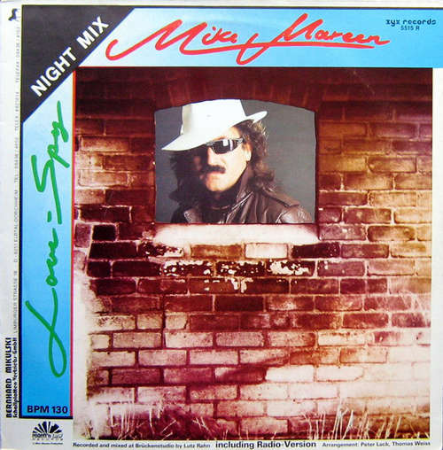 Cover Mike Mareen - Love-Spy (Night Mix) (12, M/Print) Schallplatten Ankauf