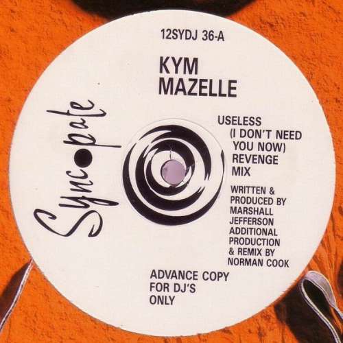 Cover Kym Mazelle - Useless (I Don't Need You Now) (12, Promo) Schallplatten Ankauf