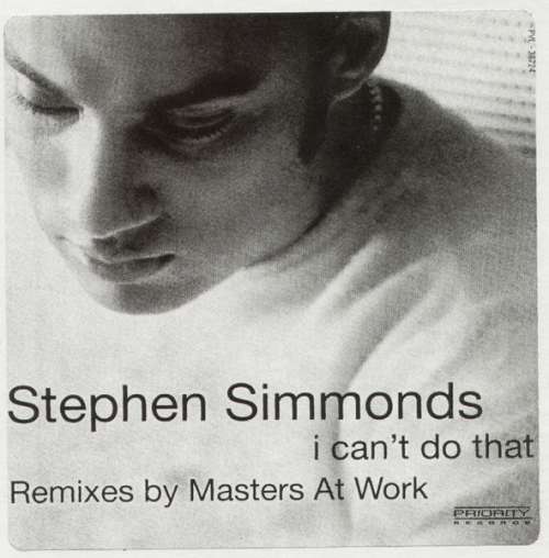 Cover Stephen Simmonds - I Can't Do That (12, Single) Schallplatten Ankauf