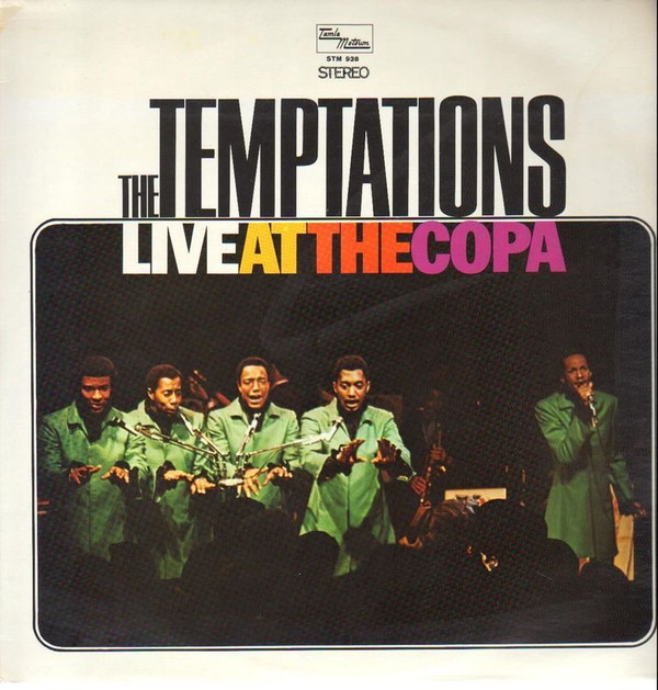 Cover The Temptations - Live At The Copa (LP) Schallplatten Ankauf
