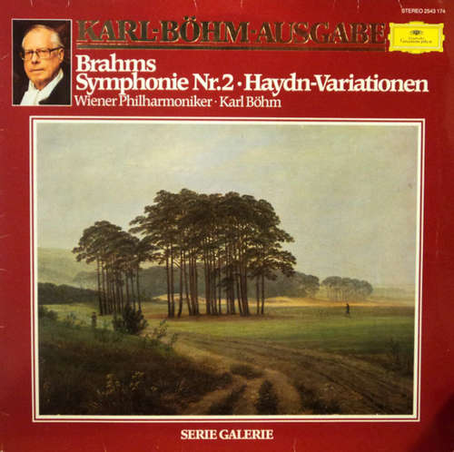 Cover Brahms* - Wiener Philharmoniker · Karl Böhm - Symphonie Nr.2 · Haydn-Variationen (LP, RE) Schallplatten Ankauf