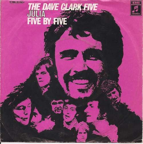 Cover The Dave Clark Five - Julia / Five By Five (7, Single, Mono) Schallplatten Ankauf
