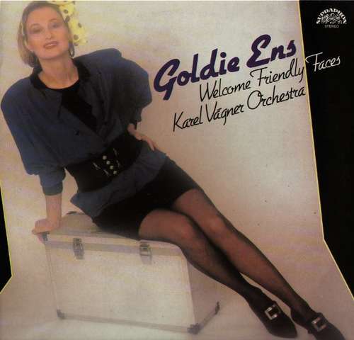 Cover Goldie Ens, Karel Vágner Orchestra* - Welcome Friendly Faces (LP, Album) Schallplatten Ankauf