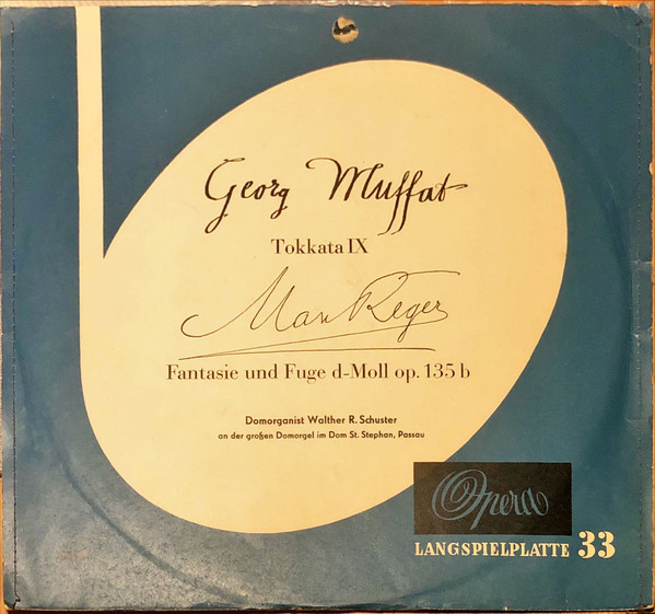 Cover Georg Muffat - Tokkata IX (10) Schallplatten Ankauf