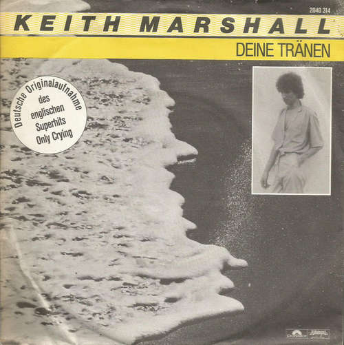 Cover Keith Marshall - Deine Tränen (7, Single) Schallplatten Ankauf