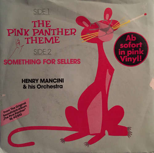 Cover Henry Mancini & His Orchestra* - The Pink Panther Theme (7, Single, Pin) Schallplatten Ankauf