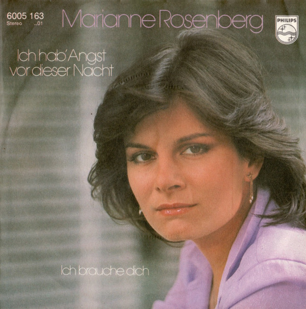 Cover Marianne Rosenberg - Ich Hab' Angst Vor Dieser Nacht / Ich Brauche Dich (7, Single) Schallplatten Ankauf