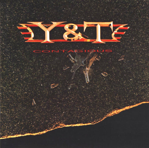 Cover Y & T - Contagious (LP, Album) Schallplatten Ankauf