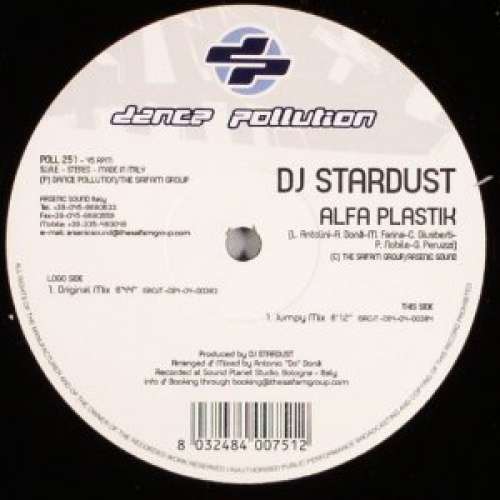 Cover DJ Stardust - Alfa Plastik (12) Schallplatten Ankauf