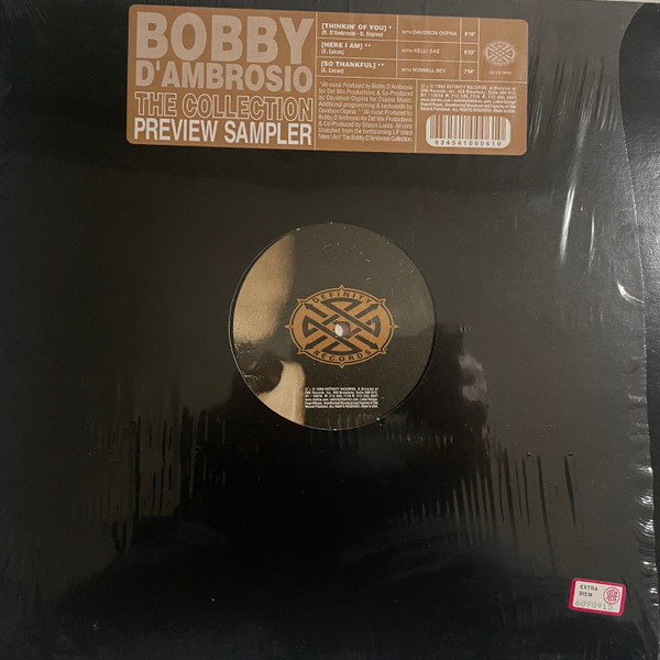 Cover Bobby D'Ambrosio - The Collection Preview Sampler (12) Schallplatten Ankauf