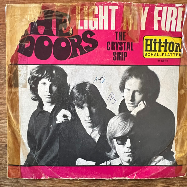 Cover The Doors - Light My Fire (7, Single, Mono, 1st) Schallplatten Ankauf
