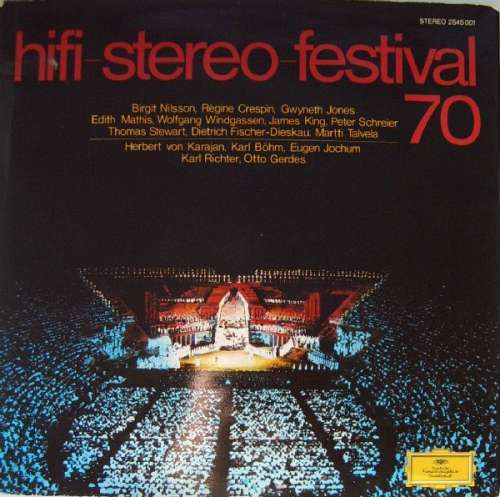 Cover Various - Hifi-Stereo-Festival 70 (LP, Comp) Schallplatten Ankauf