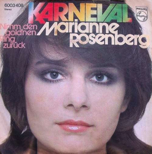 Cover Marianne Rosenberg - Karneval (7, Single) Schallplatten Ankauf