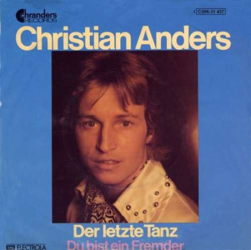 Cover Christian Anders - Der Letzte Tanz / Du Bist Ein Fremder (7, Single) Schallplatten Ankauf