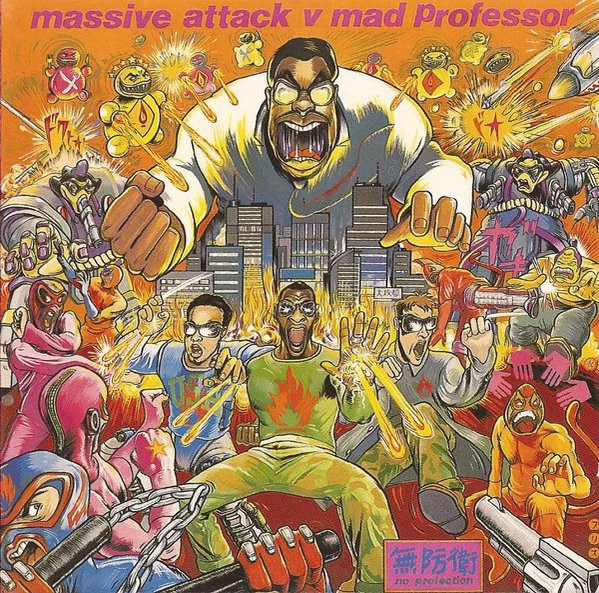 Cover Massive Attack V Mad Professor - No Protection (CD, Album) Schallplatten Ankauf