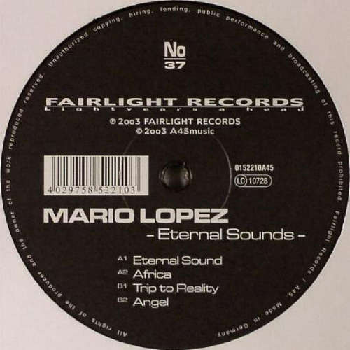 Cover Mario Lopez - Eternal Sounds (12) Schallplatten Ankauf