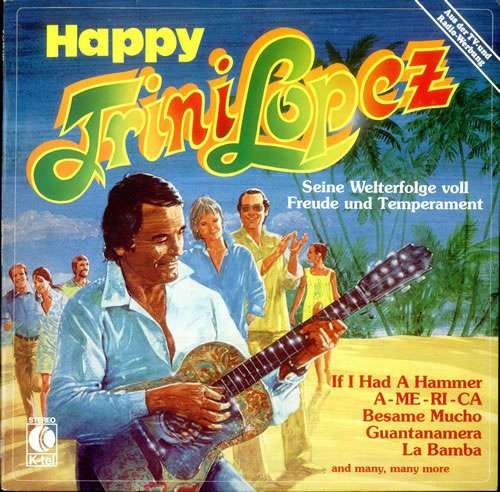Cover Trini Lopez - Happy Trini Lopez (LP, Comp) Schallplatten Ankauf