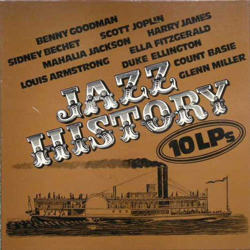 Cover Various - Jazz History 10 LPs (10xLP, Comp + Box) Schallplatten Ankauf