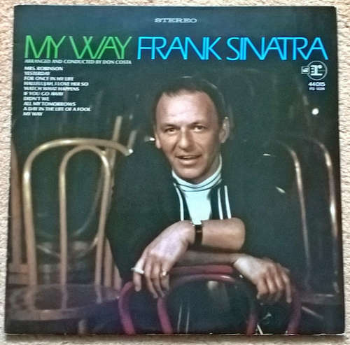 Cover Frank Sinatra - My Way (LP, Album, RE) Schallplatten Ankauf