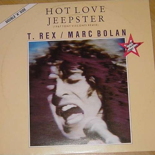 Cover T. Rex / Marc Bolan - Hot Love / Jeepster (1987 Tony Visconti Remix) (12) Schallplatten Ankauf