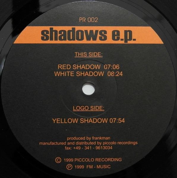 Cover Frankman - Shadows E.P. (12, EP) Schallplatten Ankauf