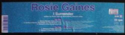 Cover Rosie Gaines - I Surrender (12) Schallplatten Ankauf