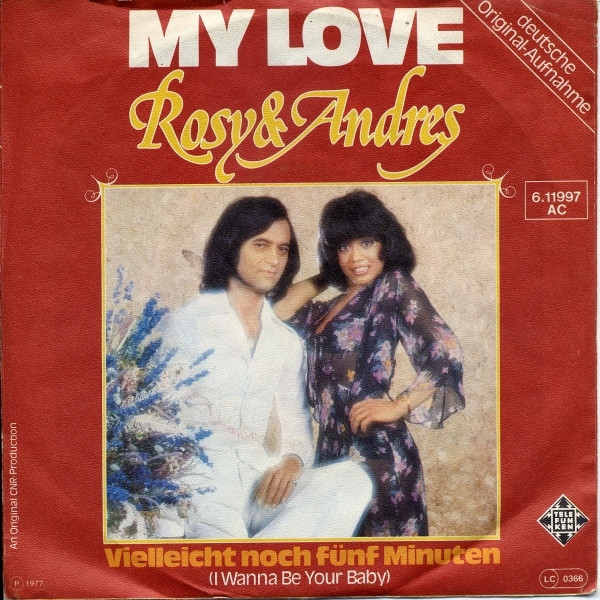 Cover Rosy & Andres - My Love (7, Single) Schallplatten Ankauf
