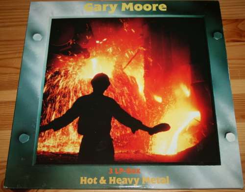 Cover Gary Moore - Hot & Heavy Metal (3xLP, Comp) Schallplatten Ankauf