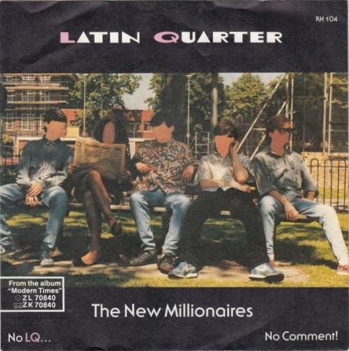 Cover Latin Quarter - The New Millionaires (7, Single) Schallplatten Ankauf