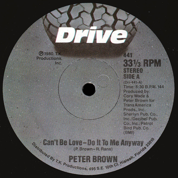 Cover Peter Brown (2) - Can't Be Love - Do It To Me Anyway (12, Single) Schallplatten Ankauf