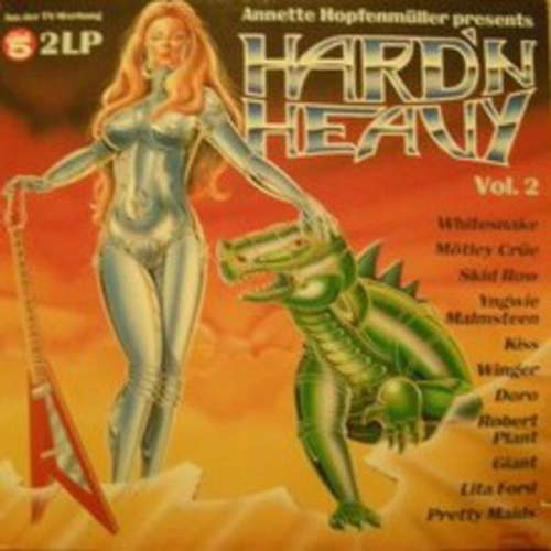 Cover Various - Annette Hopfenmüller Presents Hard N' Heavy Vol.2 (2xLP, Comp) Schallplatten Ankauf