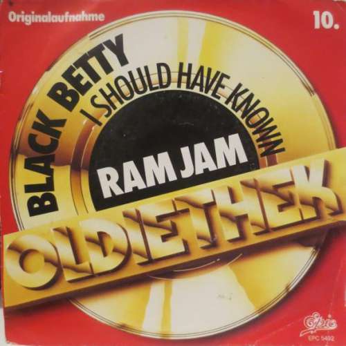 Cover Ram Jam - Black Betty (7, Single) Schallplatten Ankauf
