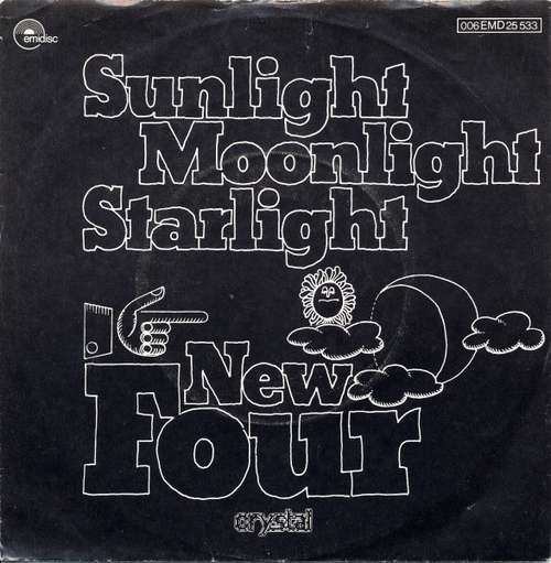 Cover New Four - Sunlight, Moonlight, Starlight (7, Single) Schallplatten Ankauf
