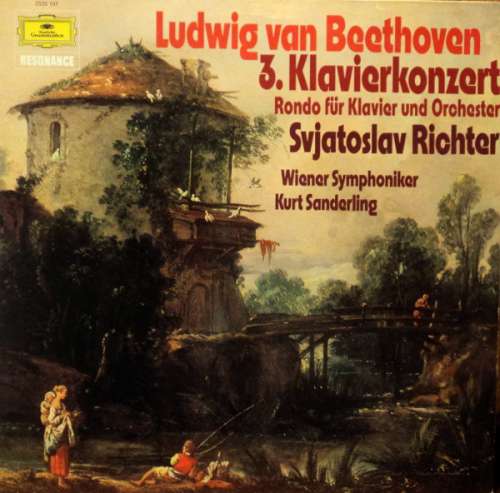 Cover Ludwig van Beethoven – Svjatoslav Richter* - Wiener Symphoniker, Kurt Sanderling - 3. Klavierkonzert / Rondo Für Klavier Und Orchester (LP, RE) Schallplatten Ankauf