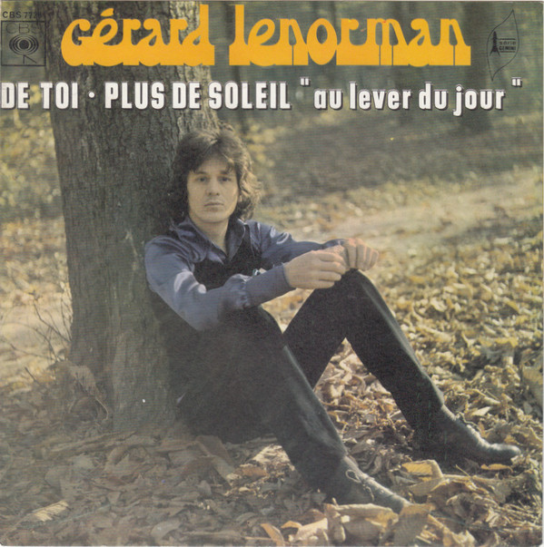 Cover Gérard Lenorman - De Toi / Plus De Soleil Au Lever De Jour (7, Single) Schallplatten Ankauf