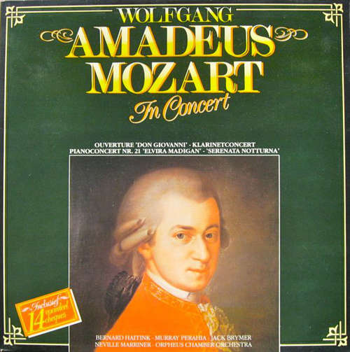 Cover Wolfgang Amadeus Mozart - Mozart In Concert (LP, Comp, Gat) Schallplatten Ankauf
