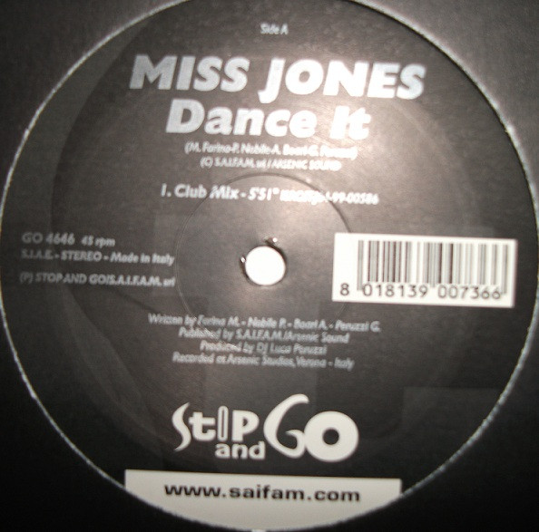 Bild Miss Jones - Dance It (12) Schallplatten Ankauf