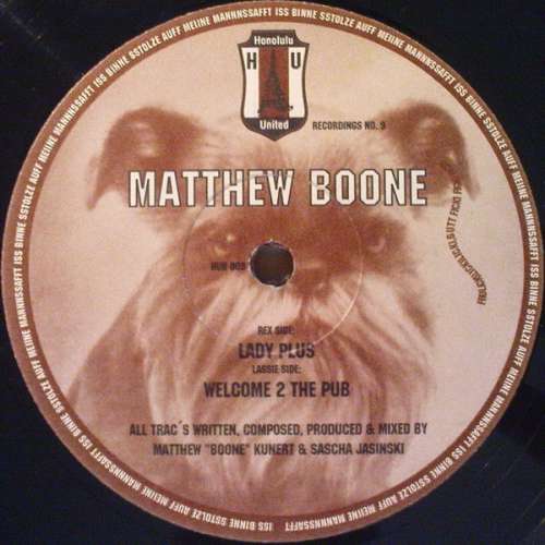 Cover Matthew Boone - Lady Plus (12) Schallplatten Ankauf