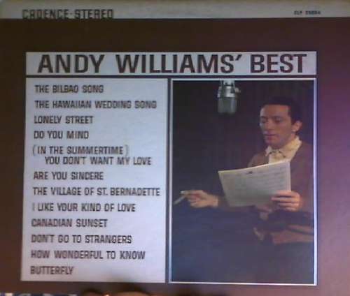 Cover Andy Williams - Andy Williams' Best (LP, Comp) Schallplatten Ankauf