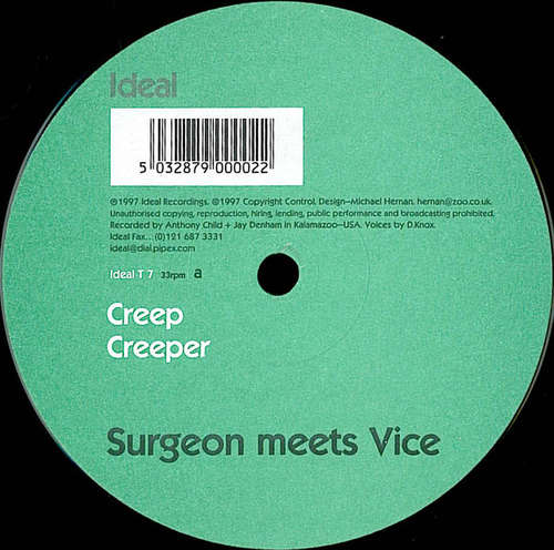 Cover Surgeon Meets Vice - Creep (12, EP) Schallplatten Ankauf