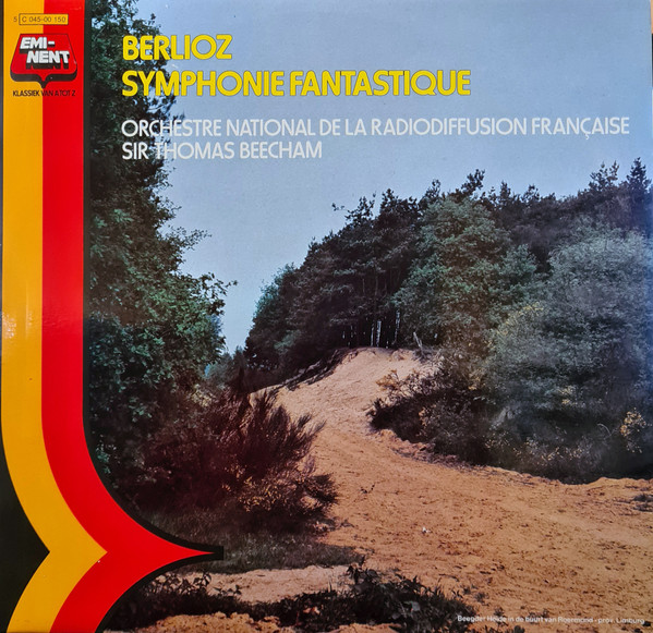 Cover Berlioz* - Orchestre National de la Radiodiffusion Française*, Sir Thomas Beecham - Symphonie Fantastique (LP, RE) Schallplatten Ankauf