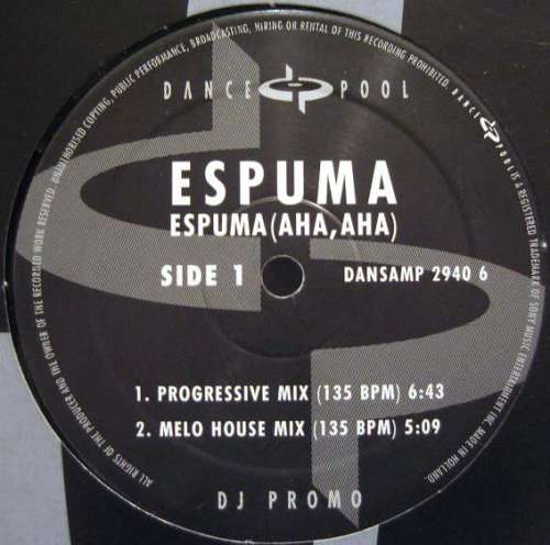 Cover Espuma (2) - Espuma (Aha, Aha) (12, Promo) Schallplatten Ankauf