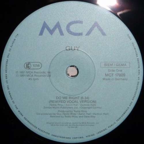 Cover Guy - Do Me Right (12, Maxi) Schallplatten Ankauf