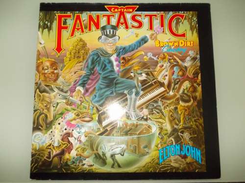 Cover Elton John - Captain Fantastic And The Brown Dirt Cowboy (LP, Album, RE) Schallplatten Ankauf