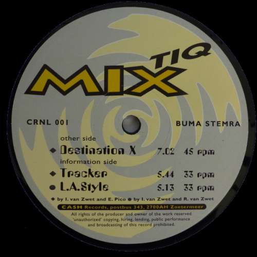 Cover Mixtiq - Destination X (12) Schallplatten Ankauf