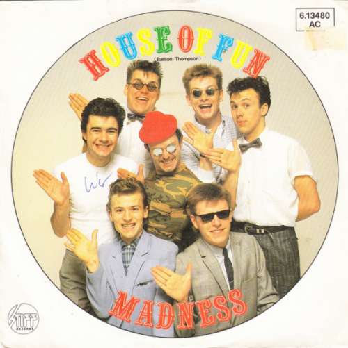 Cover Madness - House Of Fun (7, Single) Schallplatten Ankauf
