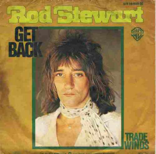 Cover Rod Stewart - Get Back (7, Single) Schallplatten Ankauf