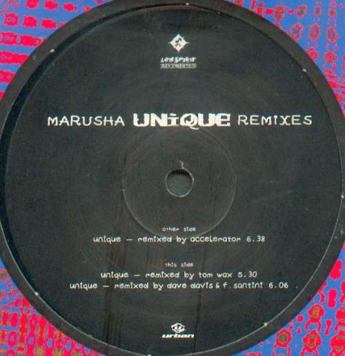 Cover Marusha - Unique (Remixes) (12) Schallplatten Ankauf