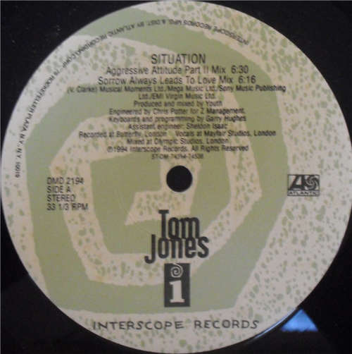 Cover Tom Jones - Situation (12, Promo) Schallplatten Ankauf