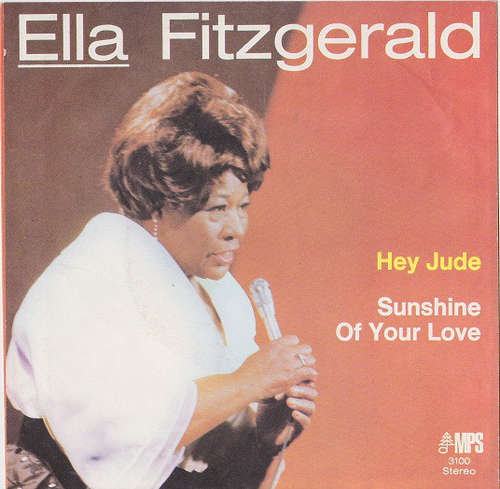 Cover Ella Fitzgerald - Hey Jude / Sunshine Of Your Love (7, Single) Schallplatten Ankauf